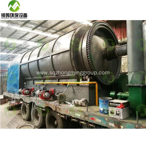 Pyrolysis of Waste Tyre Plant